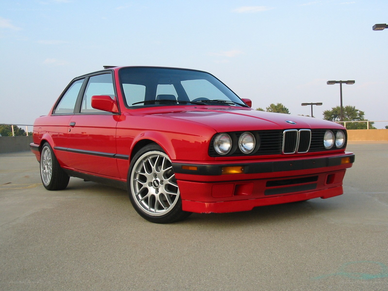 Red BMW 3-Series Coupe