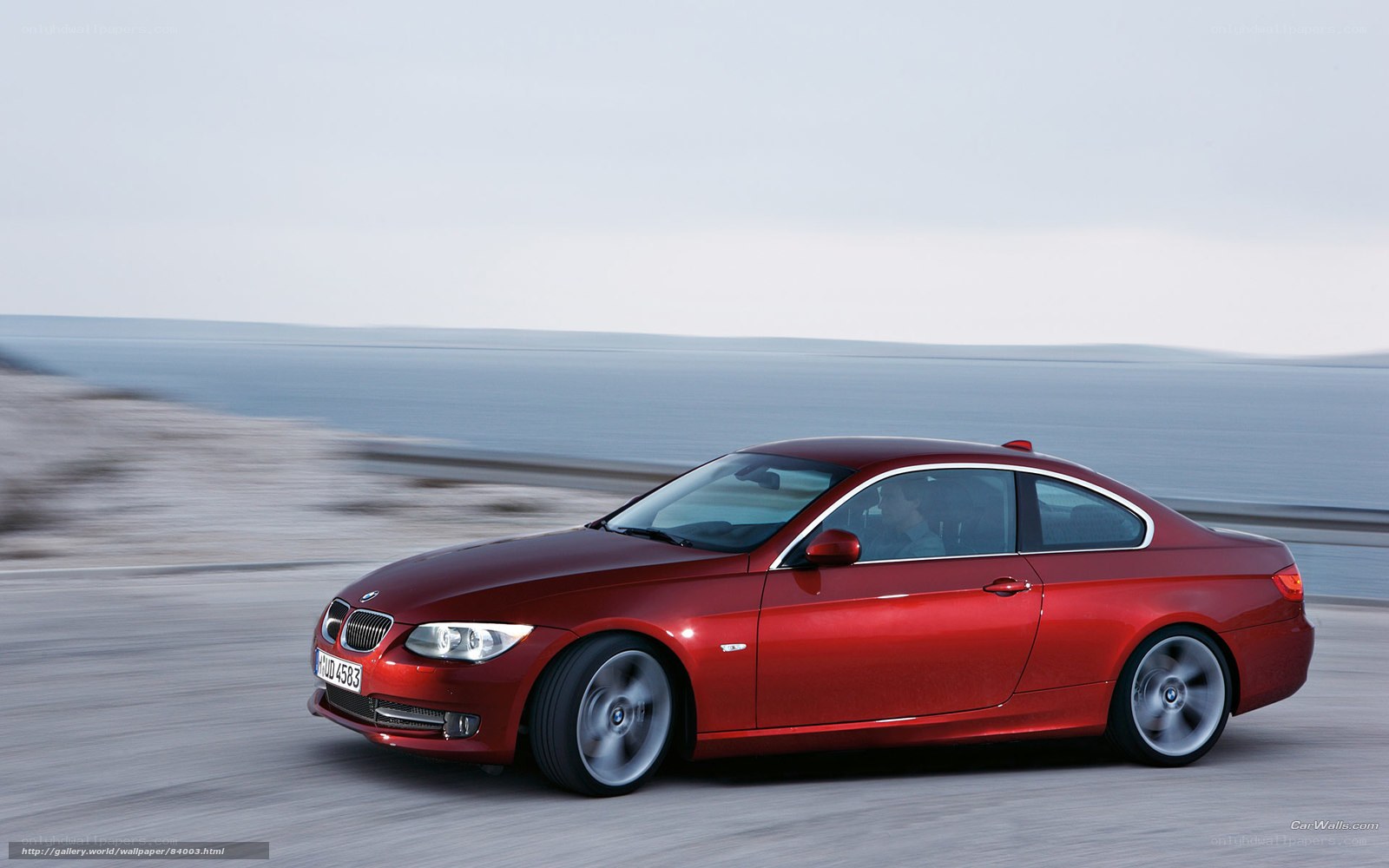 Red BMW 3-Series Coupe