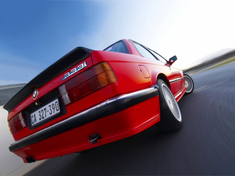Red BMW 325i Car