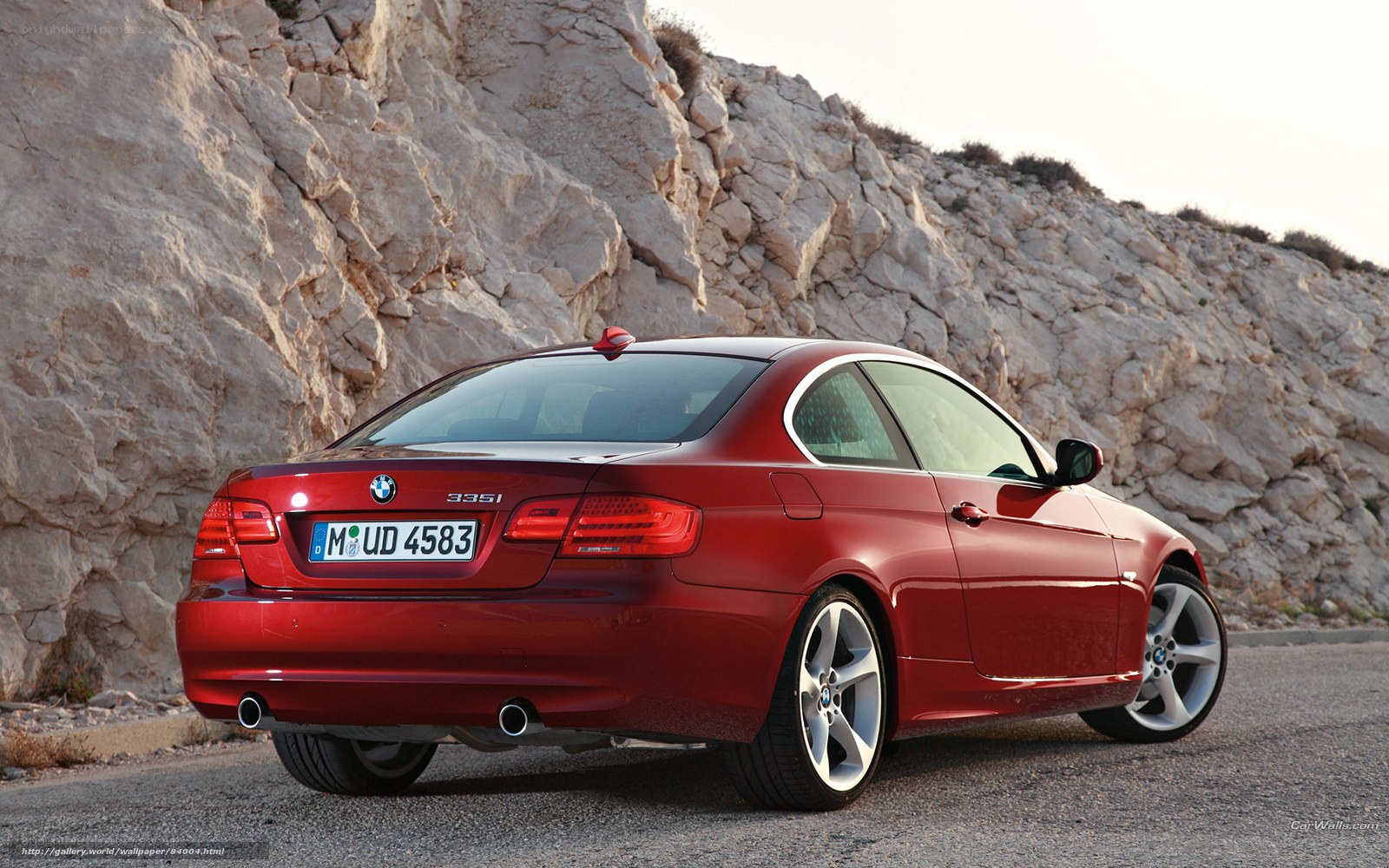 Red BMW 335i Coupe