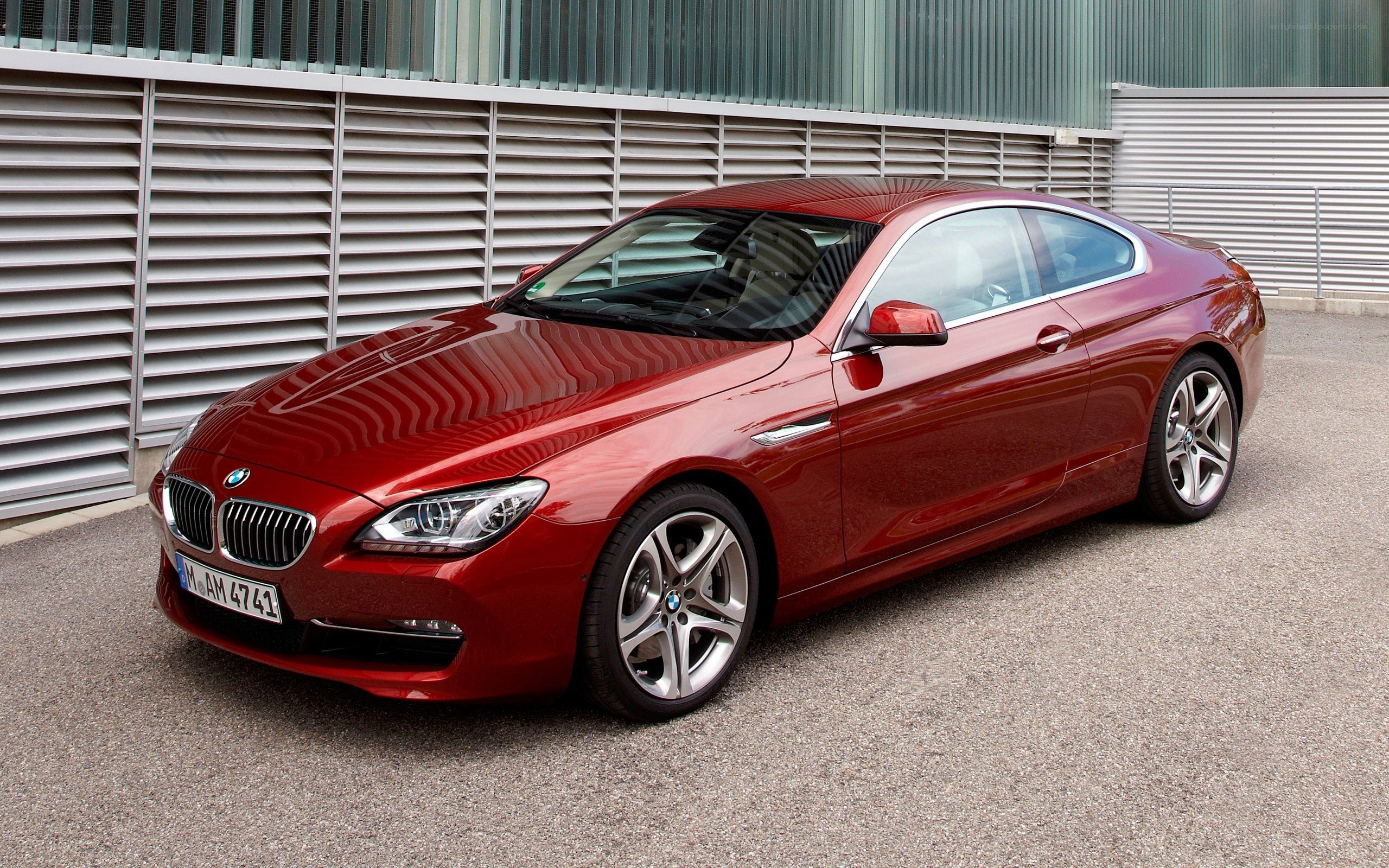 Red BMW 6-Series Coupe