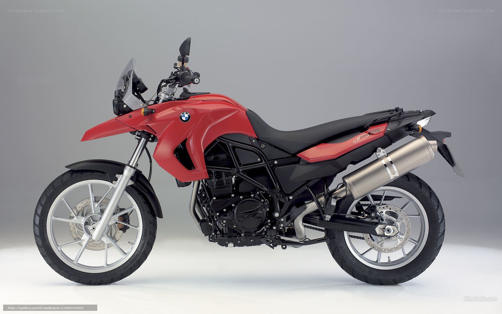 red bmw adventure motorcycle