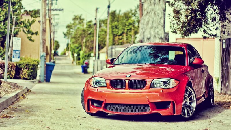 Red Bmw Car — Calm, Afternoon, Photograph