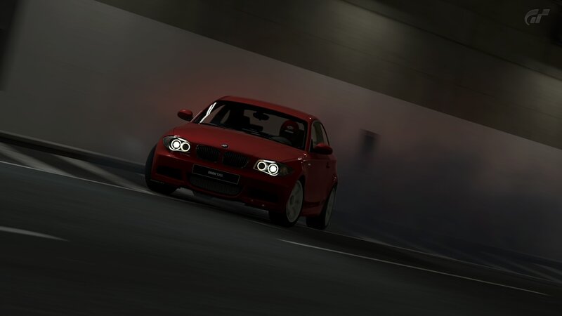 Red Bmw Car — Dark