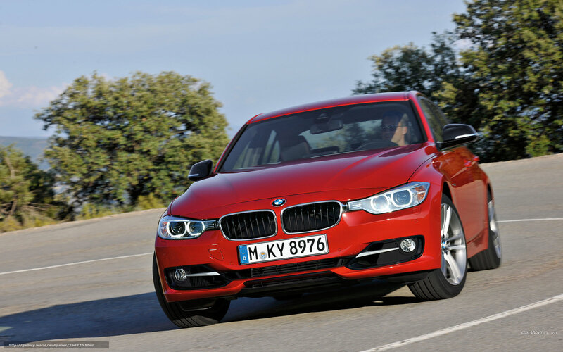 Red BMW Car — Dynamic, Afternoon, Photograph
