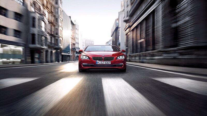 Red BMW Car — Dynamic