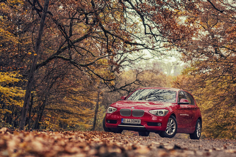 Red BMW Car — Serene