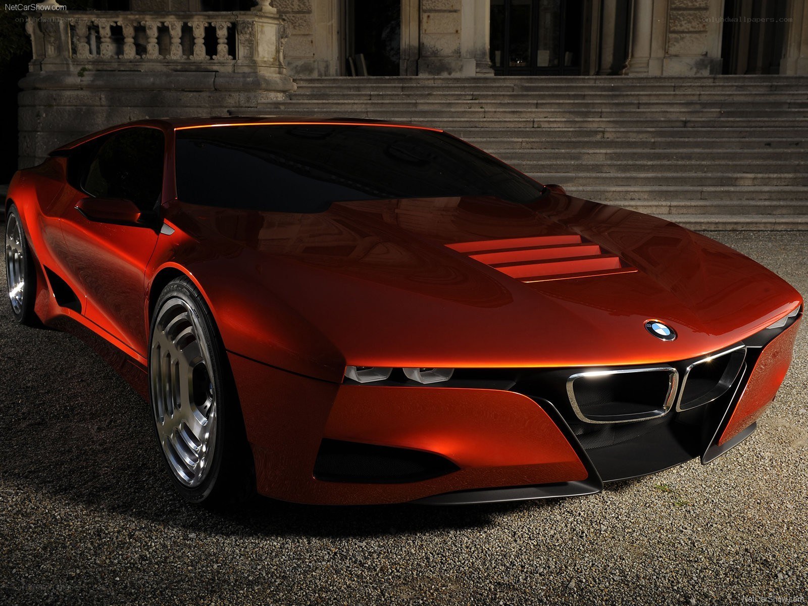 Red BMW Concept Car