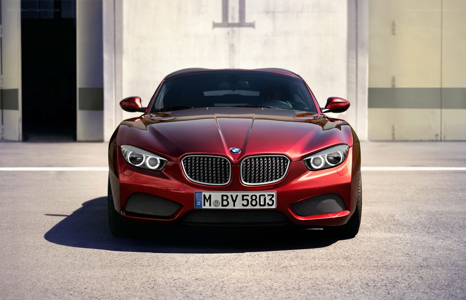 Red BMW Concept Car