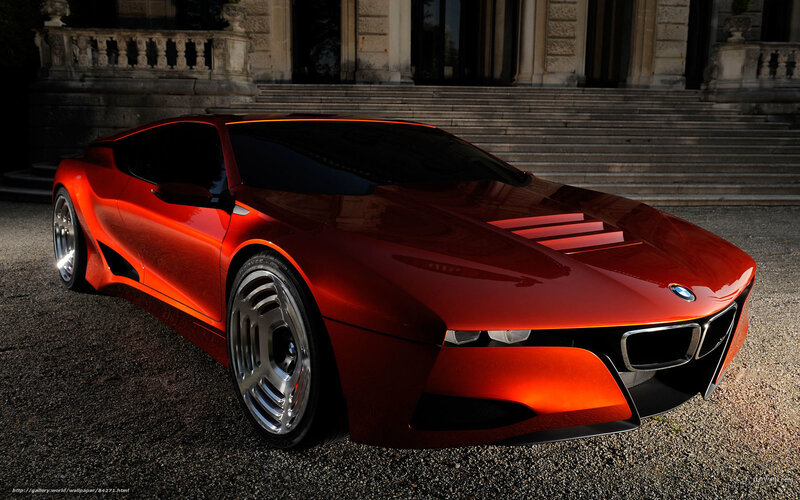 Red BMW Concept Car