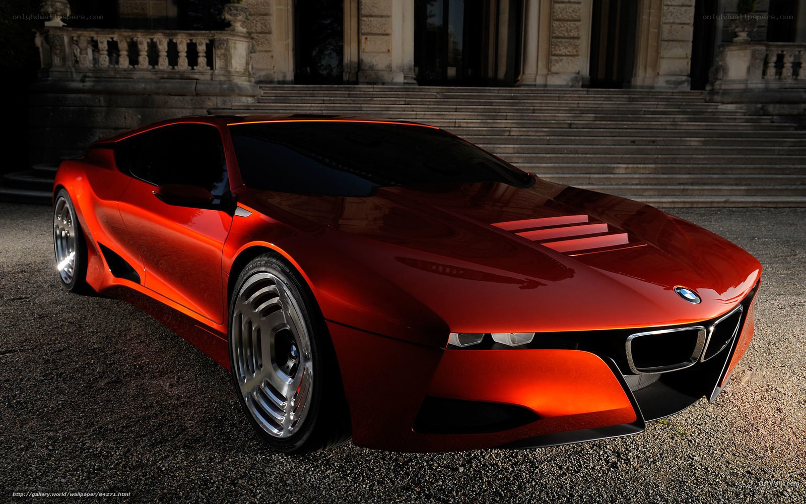 Red BMW Concept Car