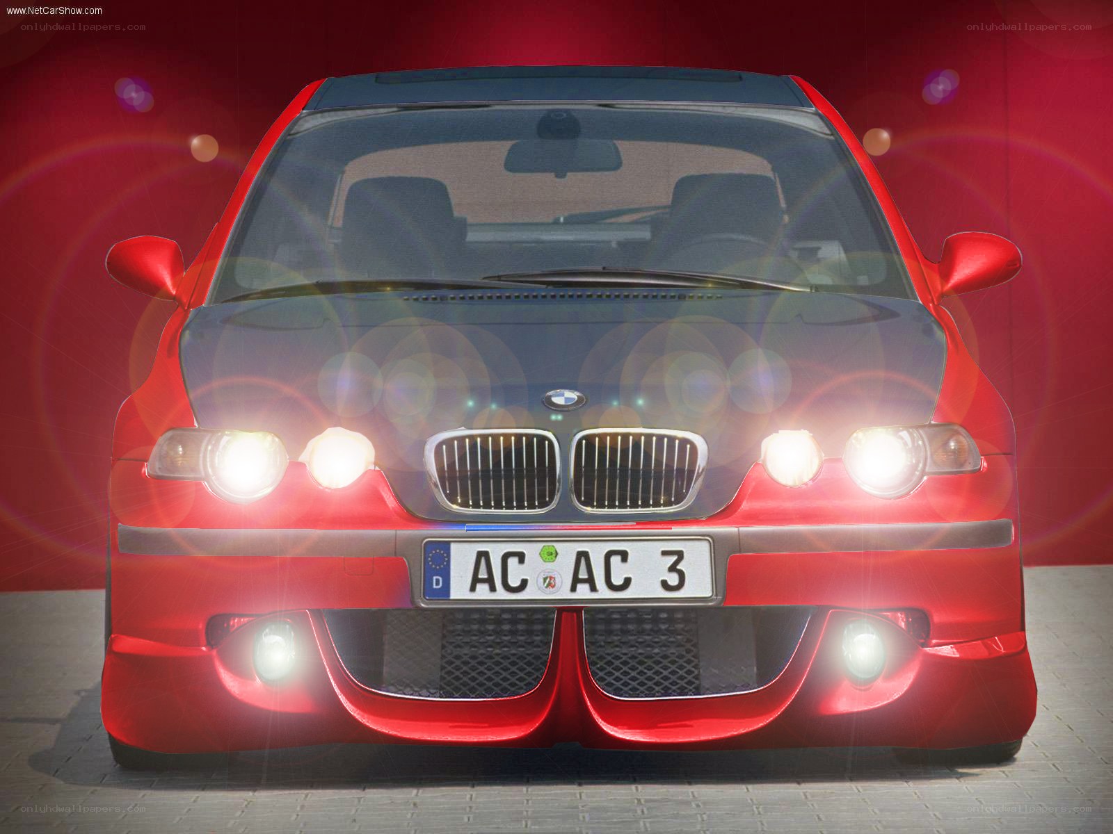 Red BMW Concept Car