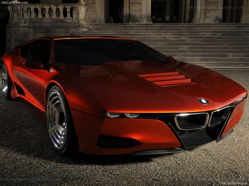 Red BMW Concept Car