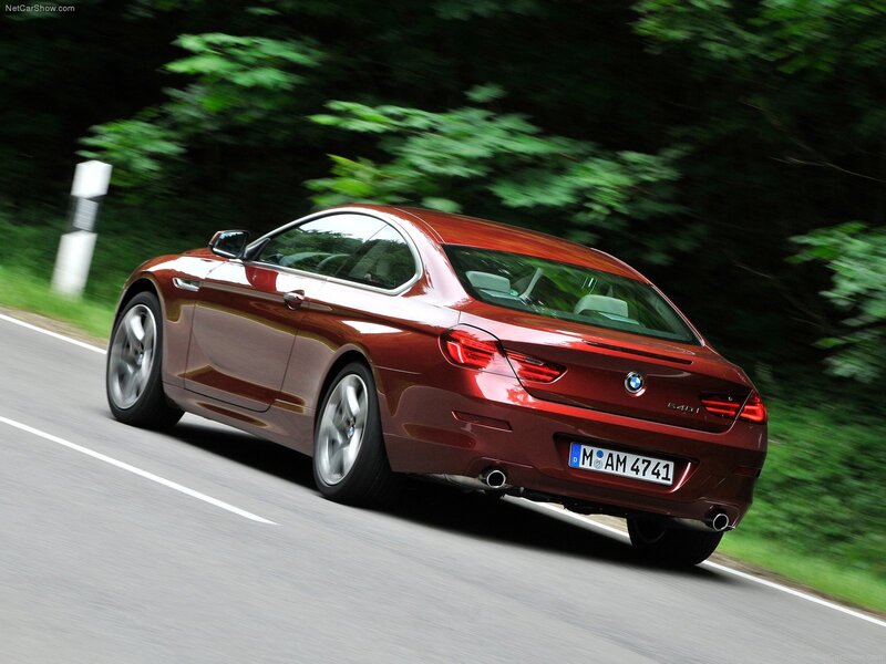 Red BMW Coupe — Dynamic, Afternoon, Photograph
