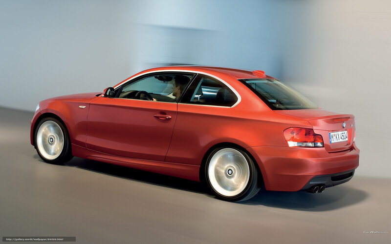 Red BMW Coupe — Dynamic, Photograph, Car, Driver