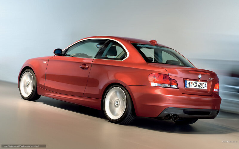 Red BMW Coupe — Dynamic, Photograph, Car