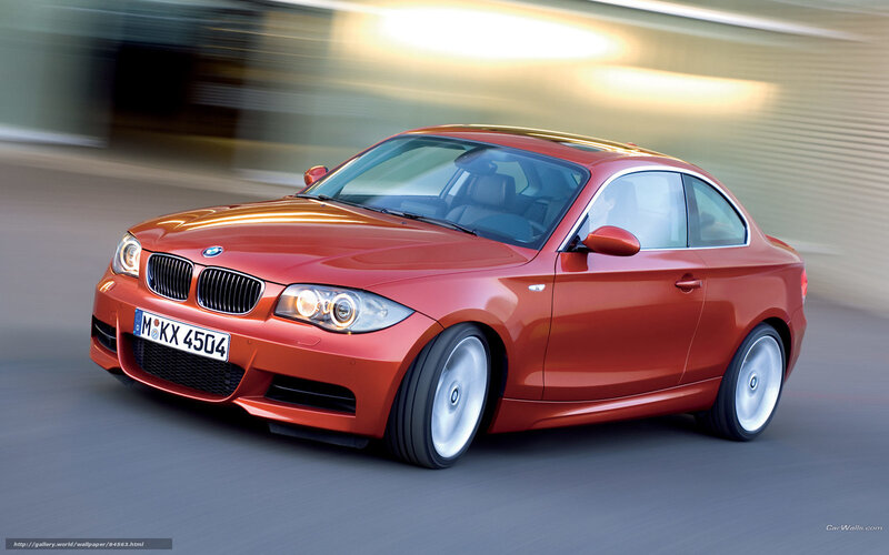Red BMW Coupe — Dynamic, Photograph