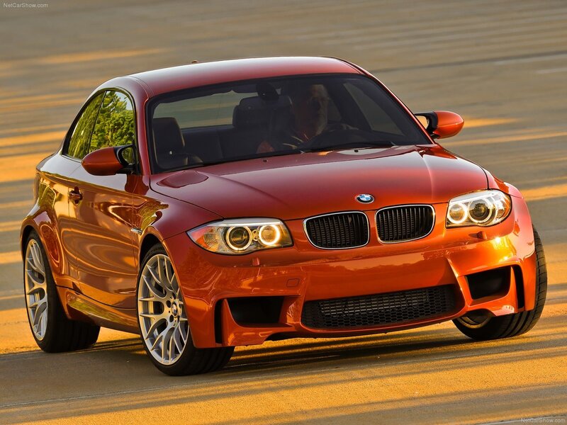 Red Bmw Coupe — Dynamic, Sunset