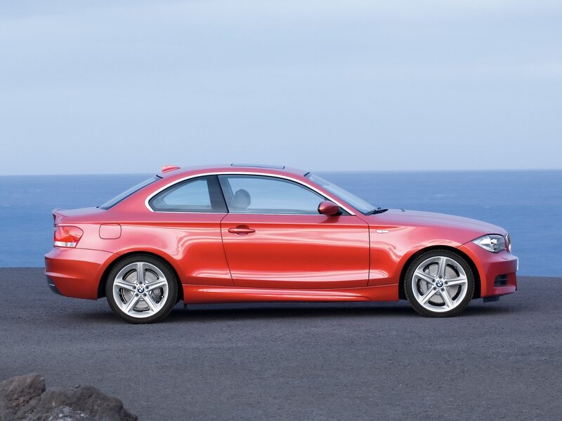 Red Bmw Coupe — Serene, Photograph