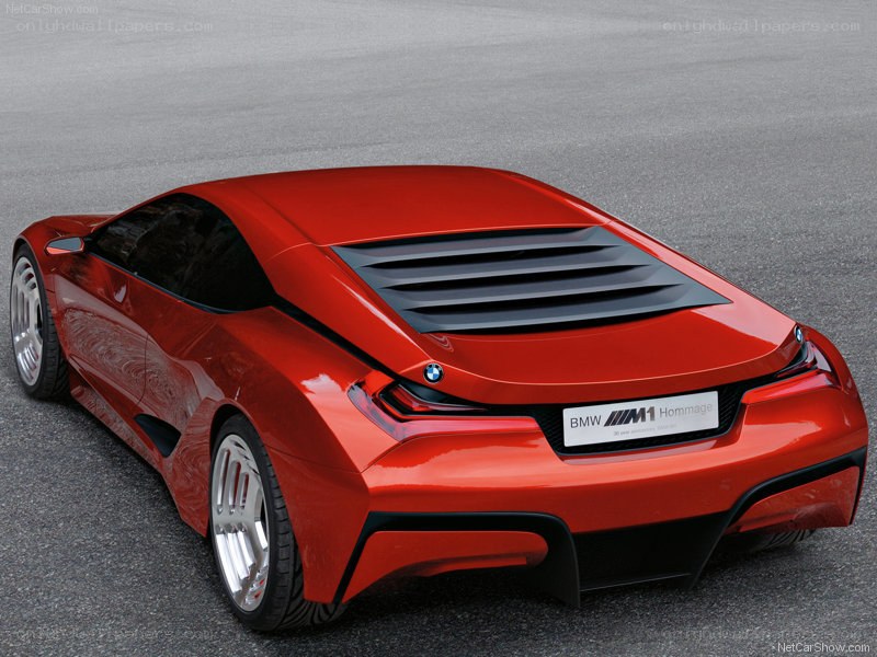 Red BMW M1 Hommage