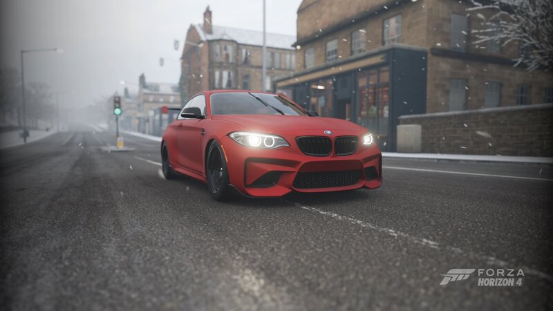 Red Bmw M2 Car