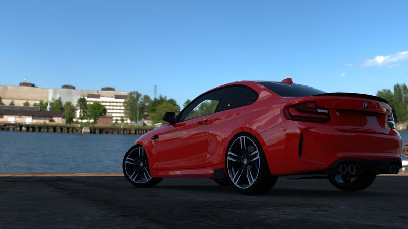 Red Bmw M2 Coupe — Calm