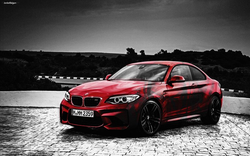 Red BMW M2 Coupe