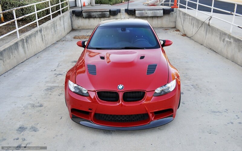 Red BMW M3 Car — Calm