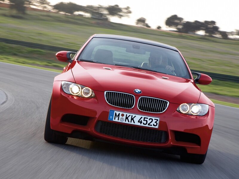 Red Bmw M3 Car — Dynamic, Afternoon, Photograph, Driver, Road