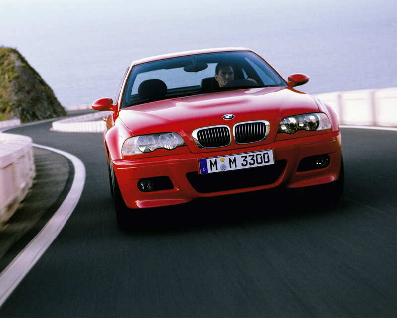 Red Bmw M3 Car — Dynamic, Afternoon, Photograph, Driver, Sea
