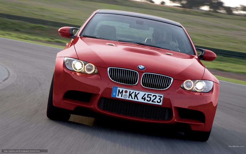 Red Bmw M3 Car — Dynamic