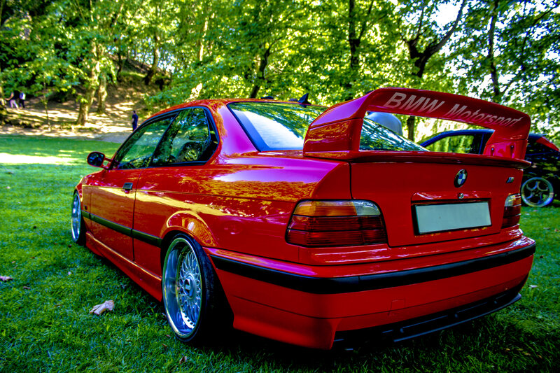Red BMW M3 Car — Serene