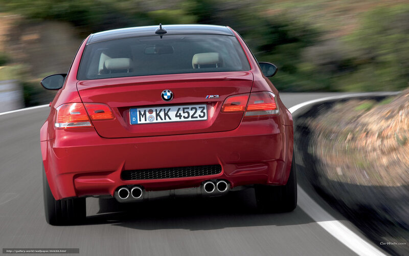 Red BMW M3 Car