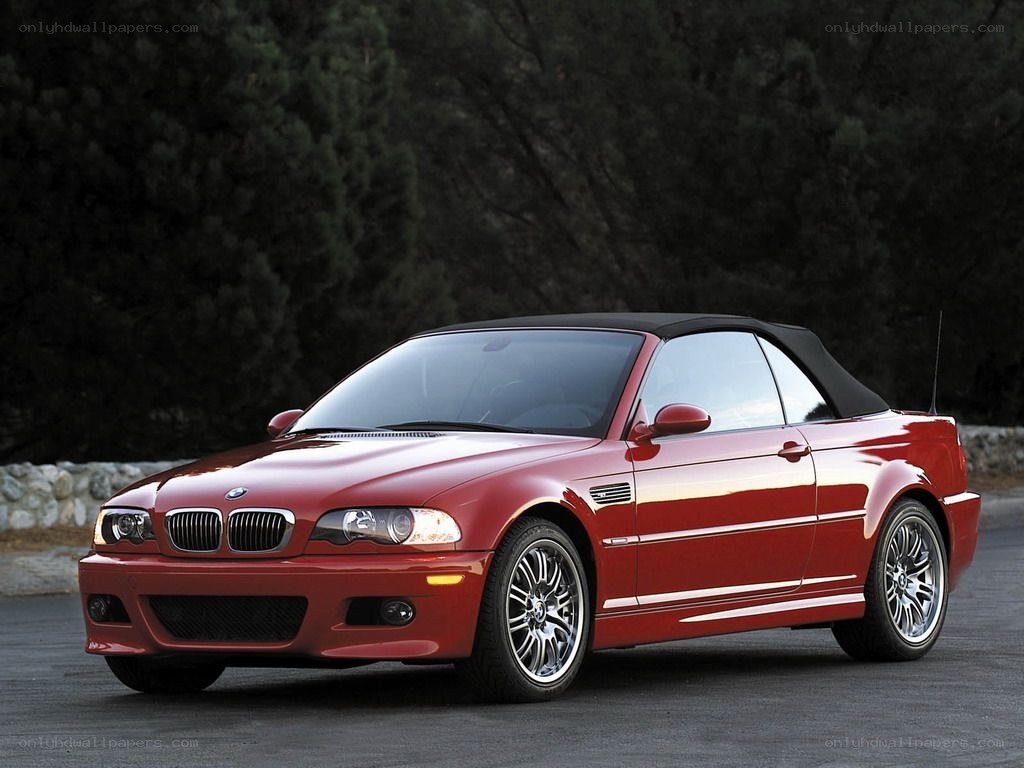 red bmw m3 convertible