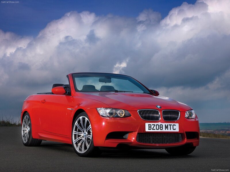 Red Bmw M3 Convertible — Dramatic, Afternoon