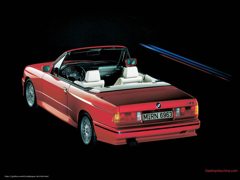 Red BMW M3 Convertible