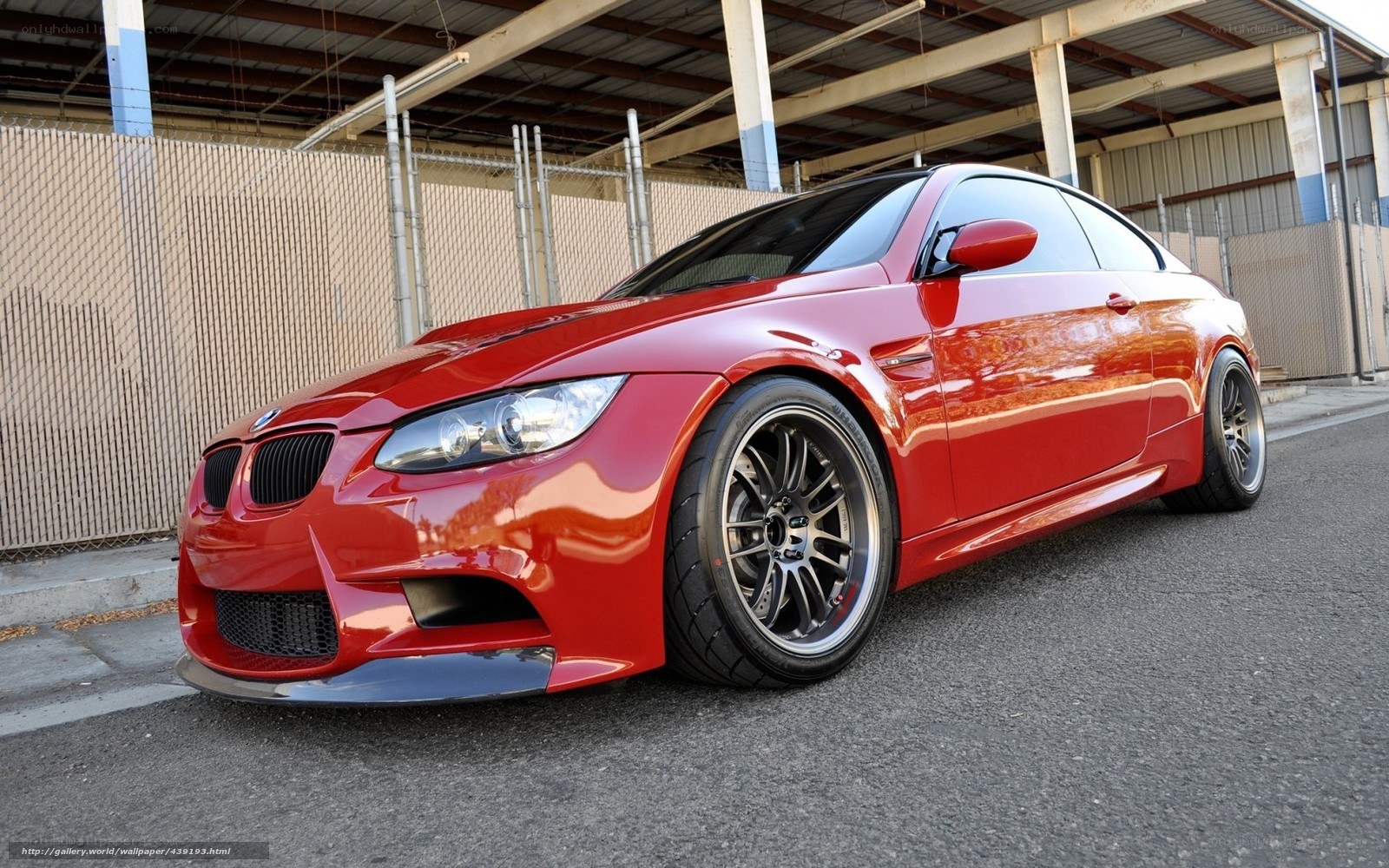 red bmw m3 coupe