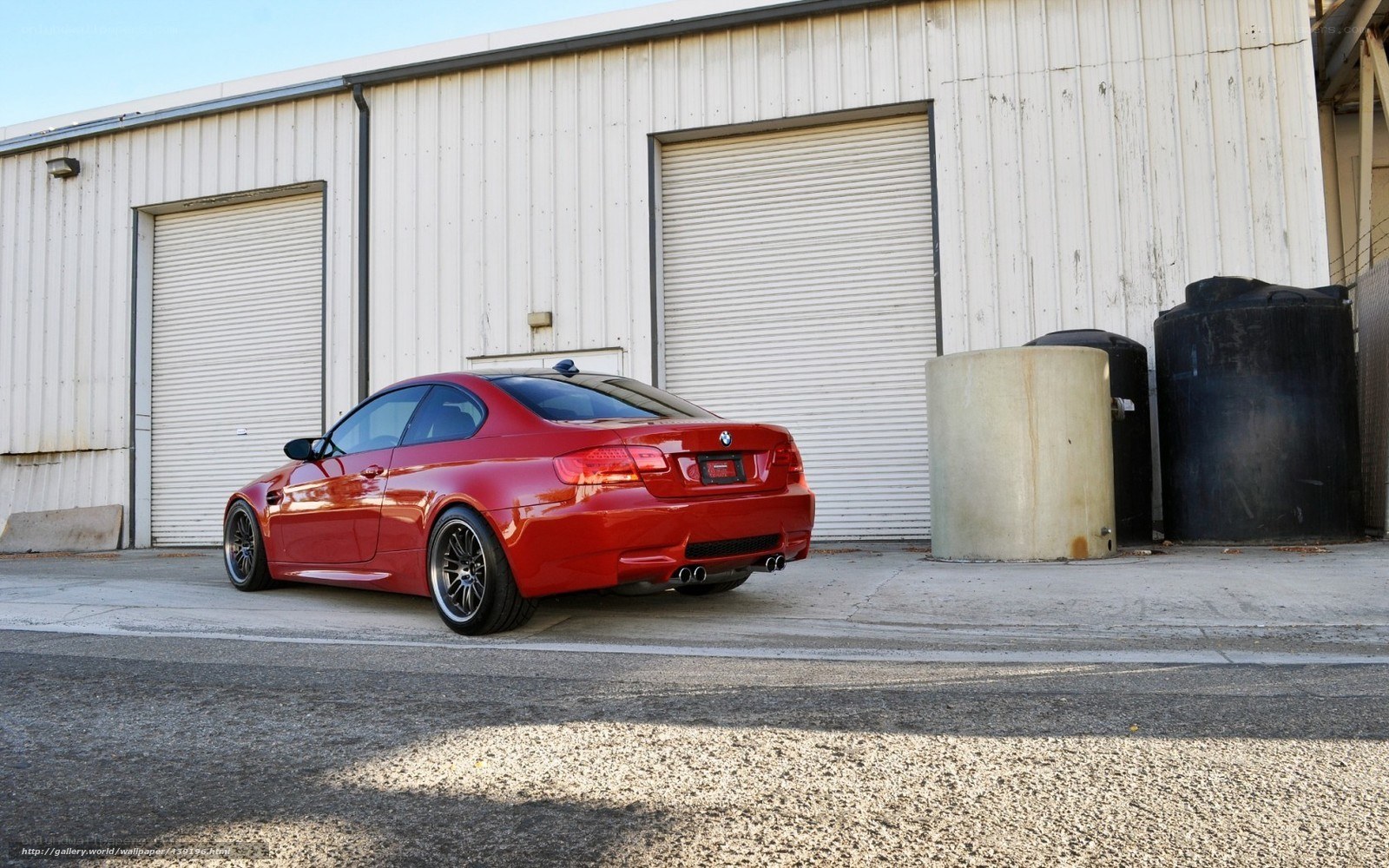 red bmw m3 coupe