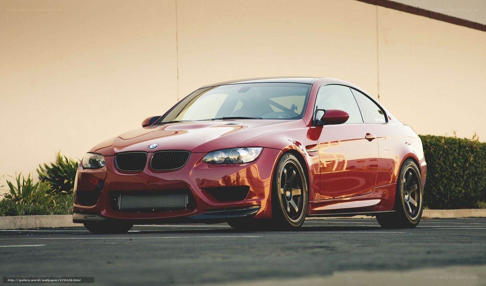 red bmw m3 coupe