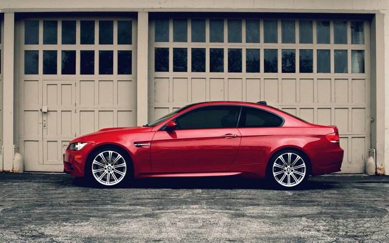 Red Bmw M3 Coupe — Calm, Photograph
