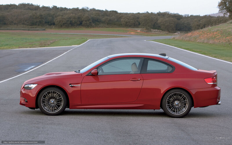 Red BMW M3 Coupe — Calm