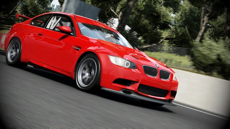 Red Bmw M3 Coupe — Dynamic, Afternoon, 3d Render