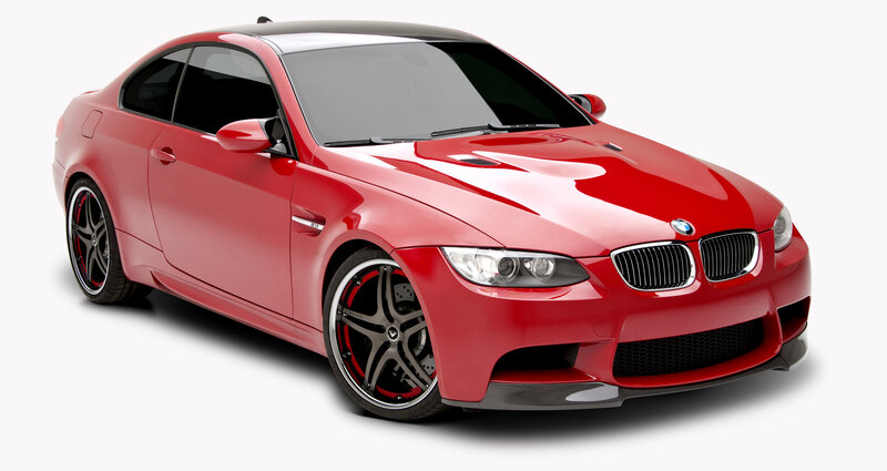 Red BMW M3 Coupe — Neutral