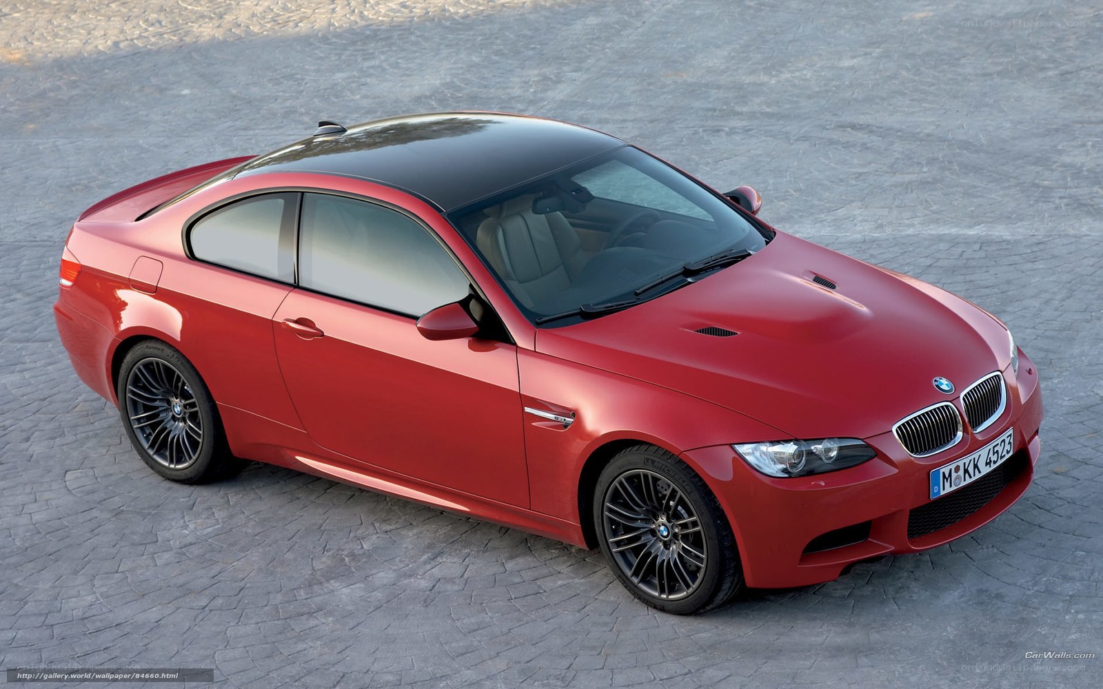 red bmw m3 coupe