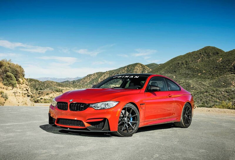 Red BMW M4 Coupe