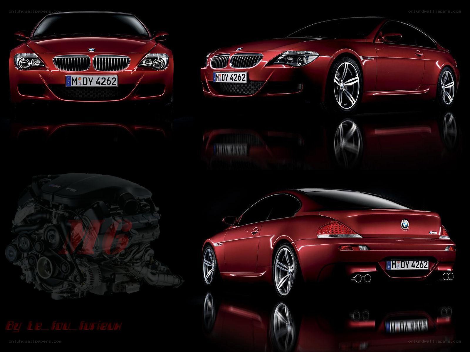 Red BMW M6 Coupe