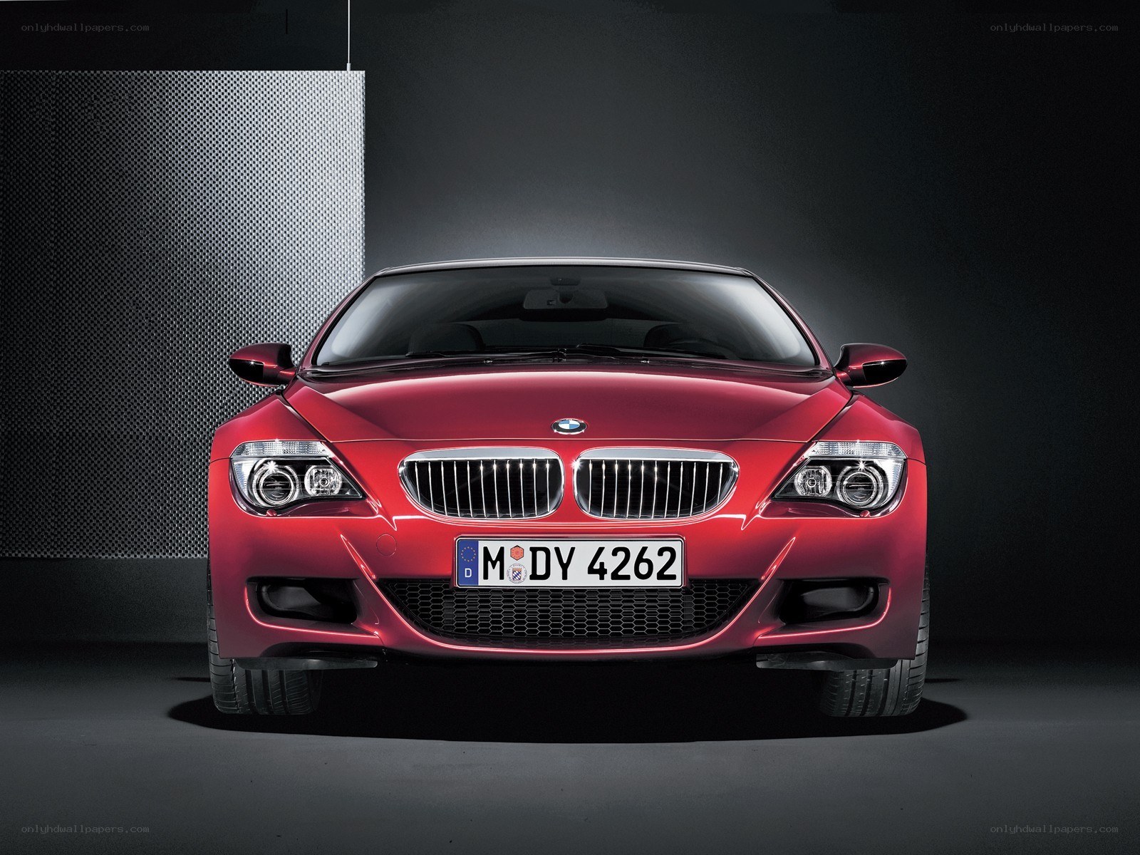 Red BMW M6 Coupe