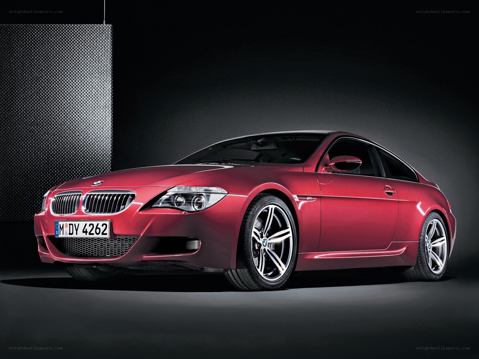 Red BMW M6 Coupe