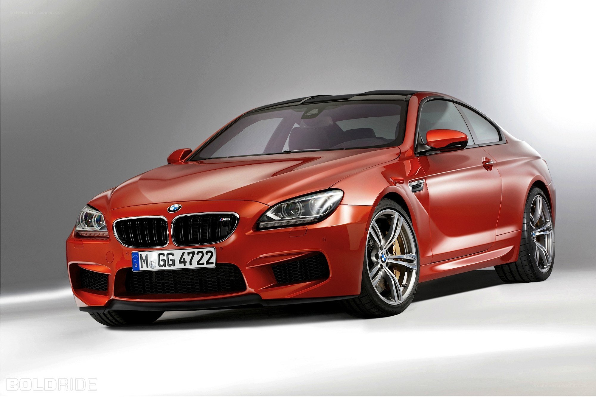 red bmw m6 coupe