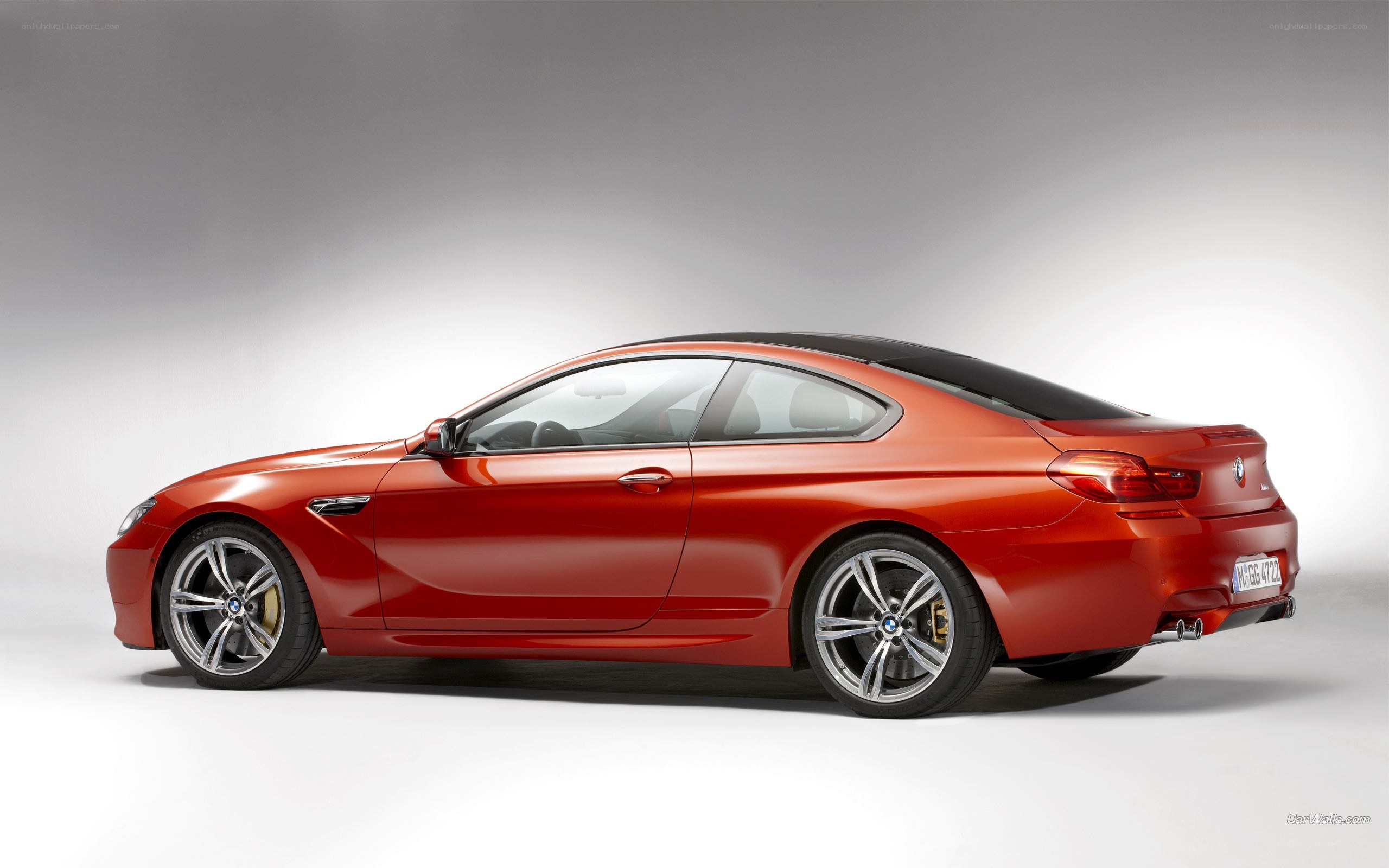 red bmw m6 coupe